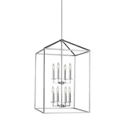 Generation Lighting - 5115008-05 - Eight Light Hall / Foyer Pendant - Perryton - Chrome