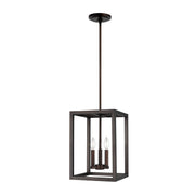 Generation Lighting - 5134503-710 - Three Light Hall / Foyer Pendant - Moffet Street - Bronze