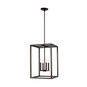 Generation Lighting - 5134504-710 - Four Light Hall / Foyer Pendant - Moffet Street - Bronze