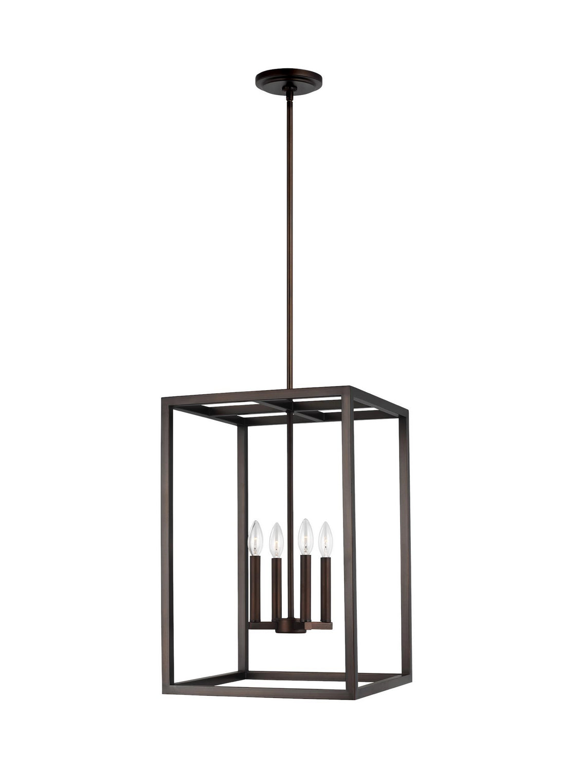 Generation Lighting - 5134504EN-710 - Four Light Hall / Foyer - Moffet Street - Bronze