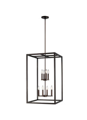 Generation Lighting - 5134508EN-710 - Eight Light Hall / Foyer - Moffet Street - Bronze