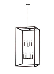 Generation Lighting - 5234508EN-710 - Eight Light Hall / Foyer - Moffet Street - Bronze