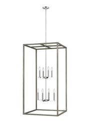 Generation Lighting - 5234508EN-872 - Eight Light Hall / Foyer - Moffet Street - Washed Pine