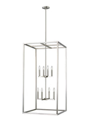 Generation Lighting - 5234508EN-962 - Eight Light Hall / Foyer - Moffet Street - Brushed Nickel