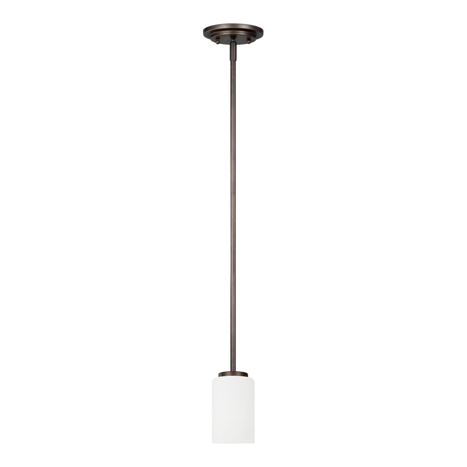 Generation Lighting - 61160-710 - One Light Mini-Pendant - Oslo - Bronze