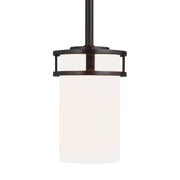 Generation Lighting - 6121601-710 - One Light Mini-Pendant - Robie - Bronze