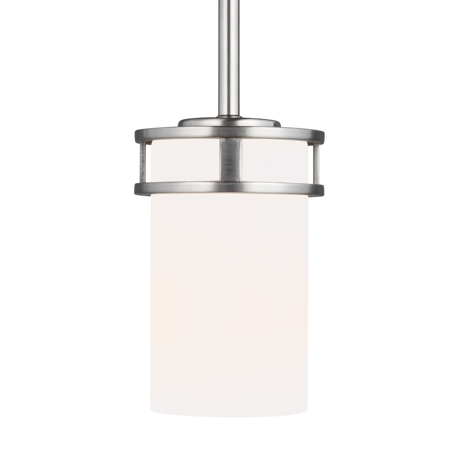 Generation Lighting - 6121601-962 - One Light Mini-Pendant - Robie - Brushed Nickel