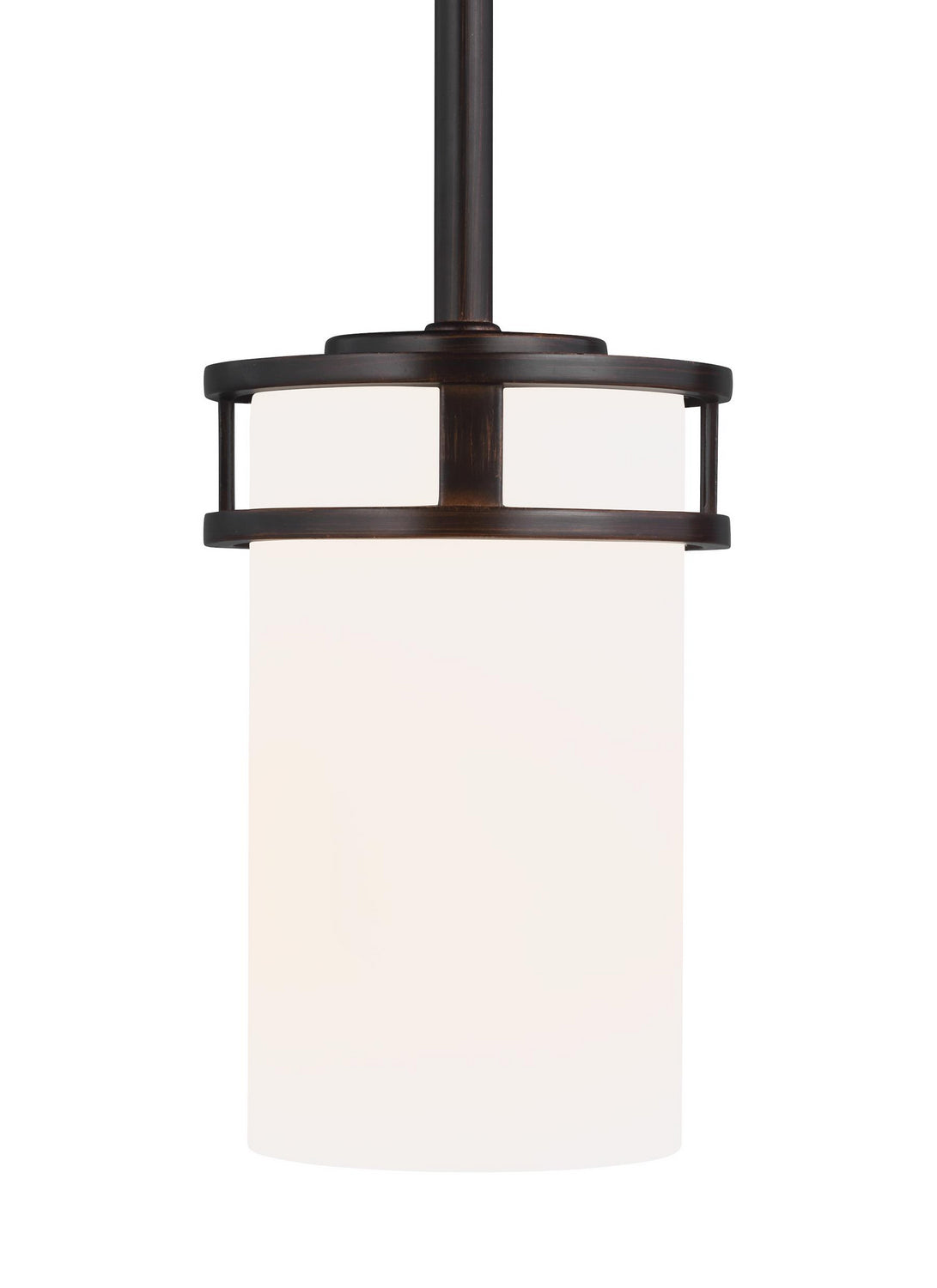 Generation Lighting - 6121601EN3-710 - One Light Mini-Pendant - Robie - Bronze