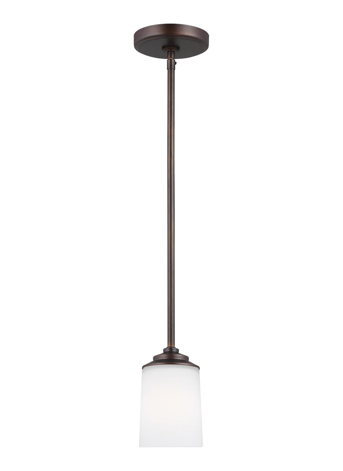 Generation Lighting - 6130701EN3-710 - One Light Mini-Pendant - Kemal - Bronze
