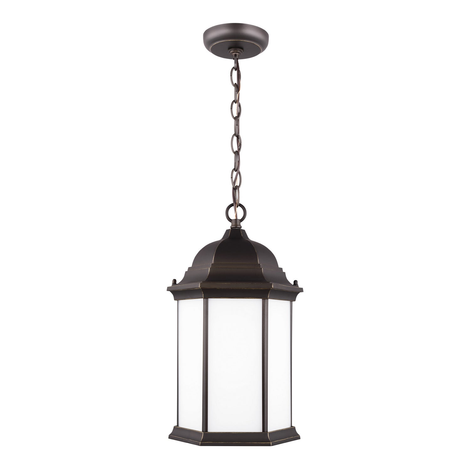 Generation Lighting - 6238751-71 - One Light Outdoor Pendant - Sevier - Antique Bronze