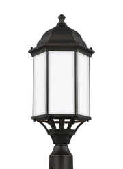 Generation Lighting - 8238751EN3-71 - One Light Outdoor Post Lantern - Sevier - Antique Bronze