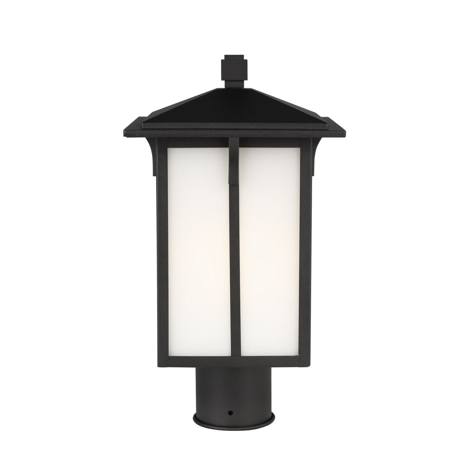 Generation Lighting - 8252701-12 - One Light Outdoor Post Lantern - Tomek - Black