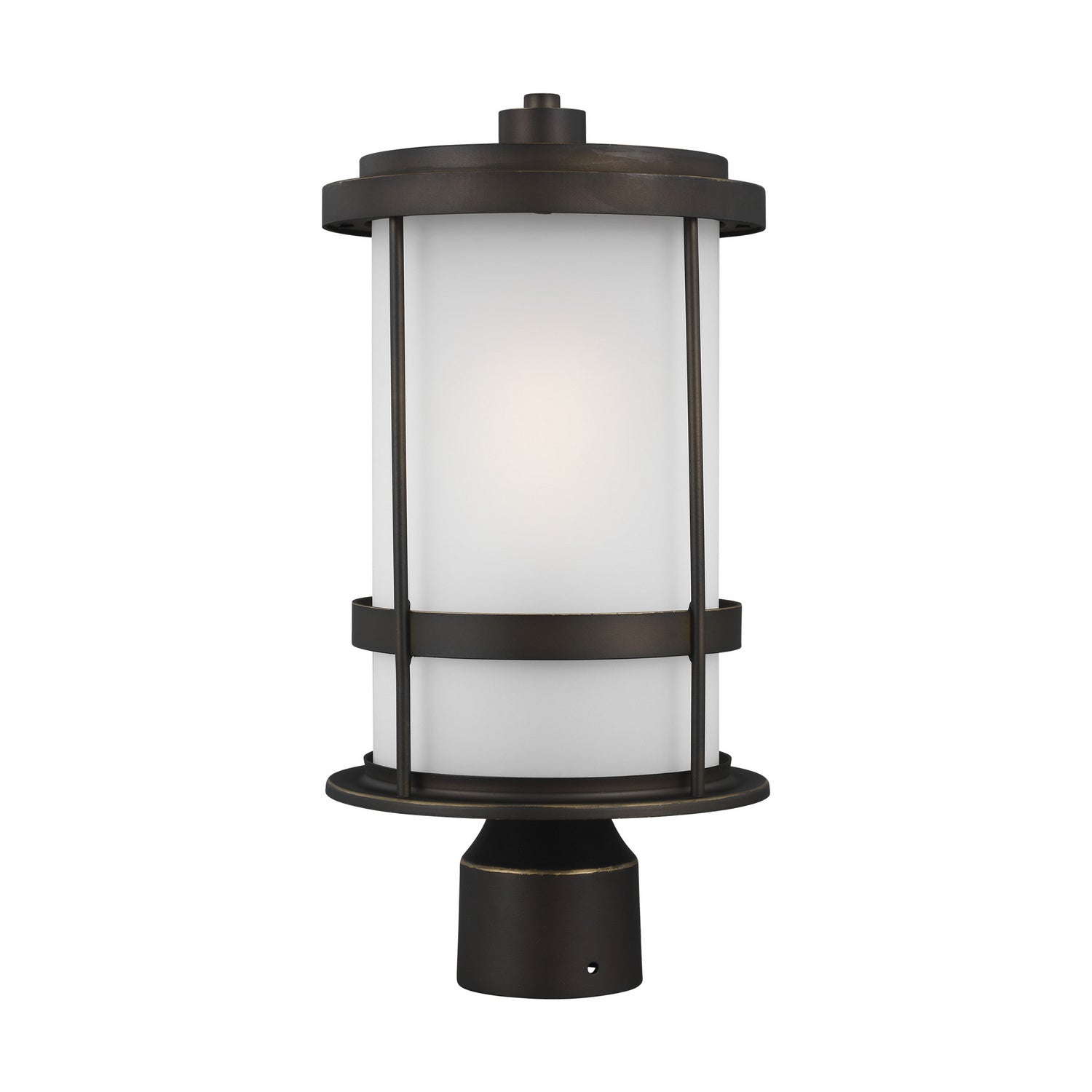 Generation Lighting - 8290901-71 - One Light Outdoor Post Lantern - Wilburn - Antique Bronze