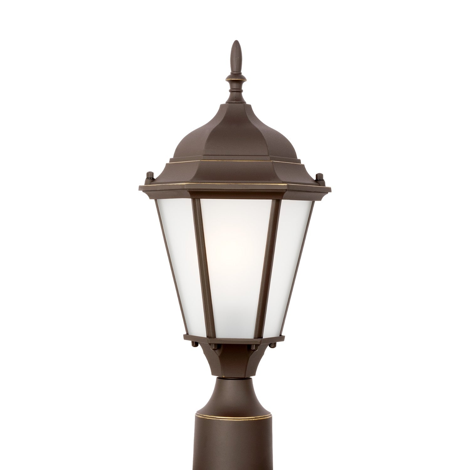 Generation Lighting - 82941-71 - One Light Outdoor Post Lantern - Bakersville - Antique Bronze
