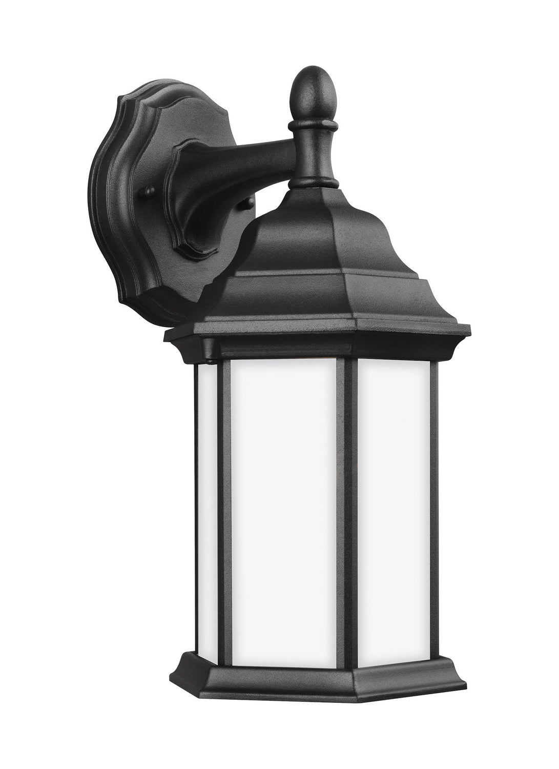 Generation Lighting - 8338751-12 - One Light Outdoor Wall Lantern - Sevier - Black