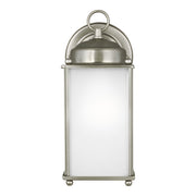 Generation Lighting - 8593001-965 - One Light Outdoor Wall Lantern - New Castle - Antique Brushed Nickel