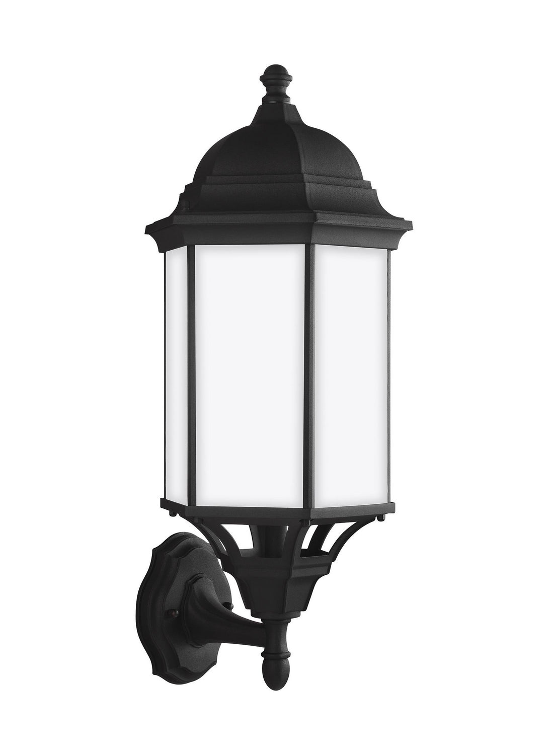 Generation Lighting - 8638751EN3-12 - One Light Outdoor Wall Lantern - Sevier - Black