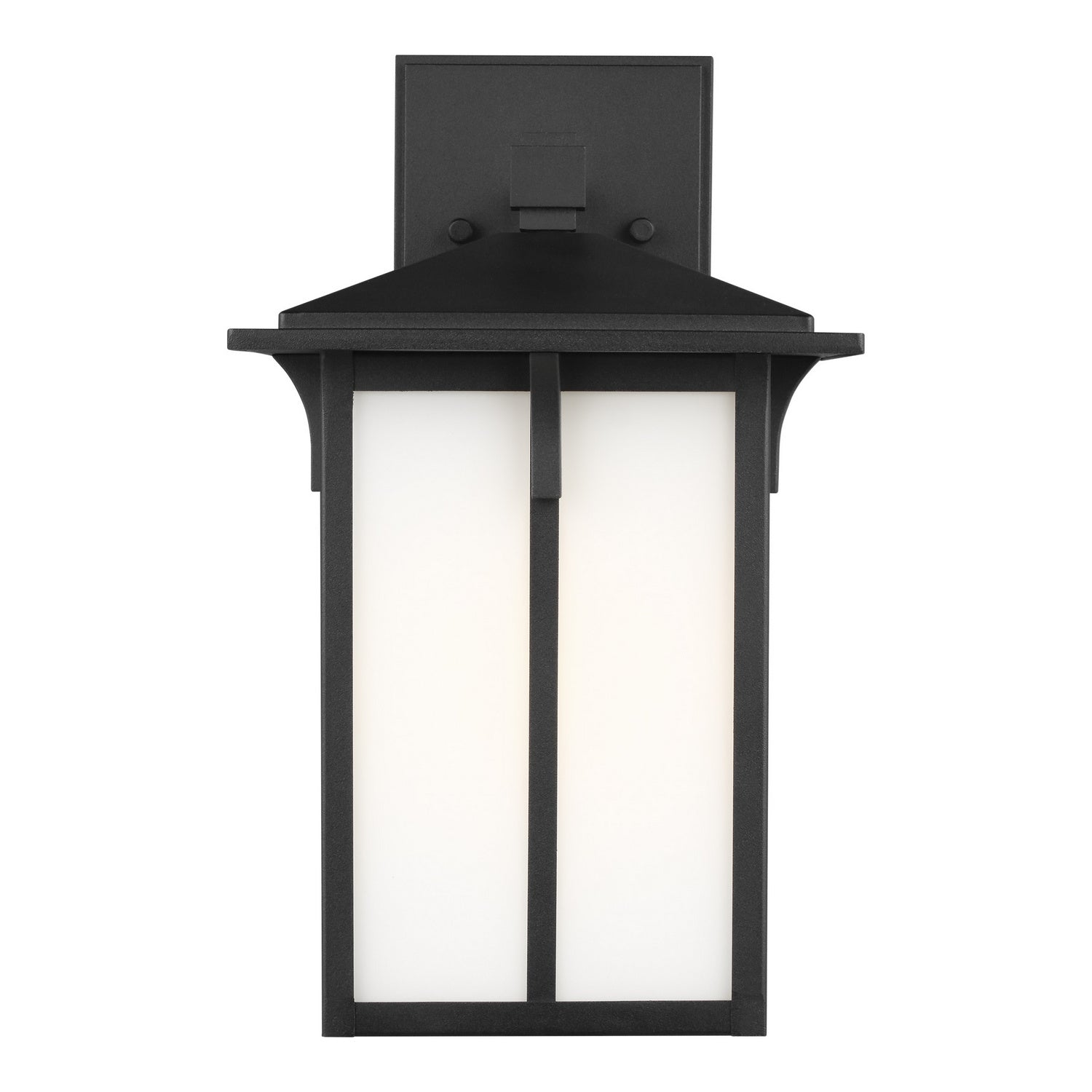 Generation Lighting - 8652701-12 - One Light Outdoor Wall Lantern - Tomek - Black