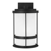 Generation Lighting - 8690901D-12 - One Light Outdoor Wall Lantern - Wilburn - Black