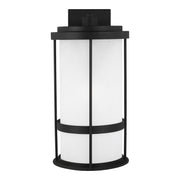 Generation Lighting - 8790901D-12 - One Light Outdoor Wall Lantern - Wilburn - Black
