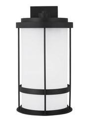 Generation Lighting - 8890901DEN3-12 - One Light Outdoor Wall Lantern - Wilburn - Black