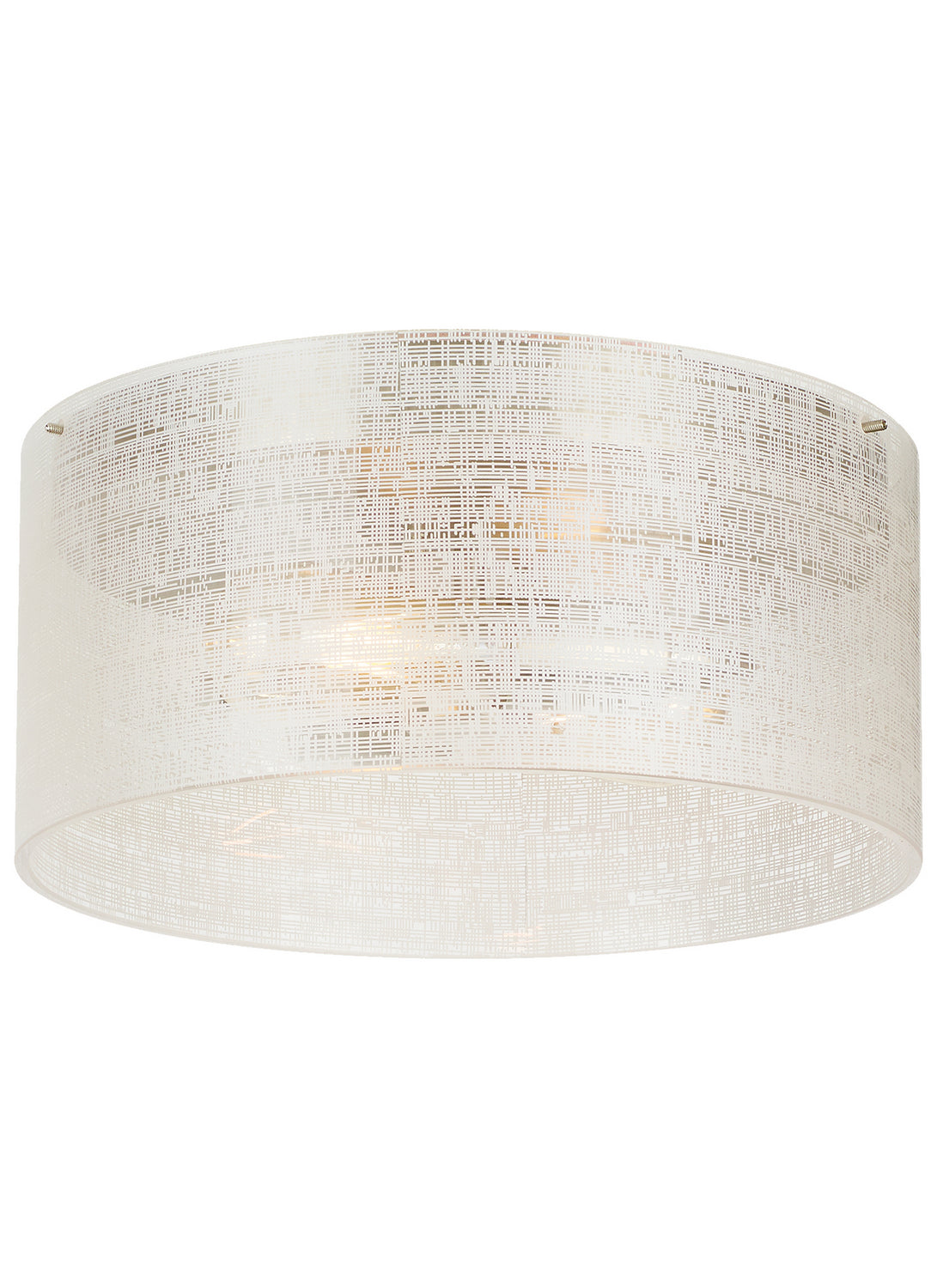 Visual Comfort Modern - 700FMVTRLNS-LED927 - LED Flush Mount - Vetra - Satin Nickel