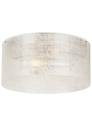 Visual Comfort Modern - 700FMVTRLNS-LED927 - LED Flush Mount - Vetra - Satin Nickel