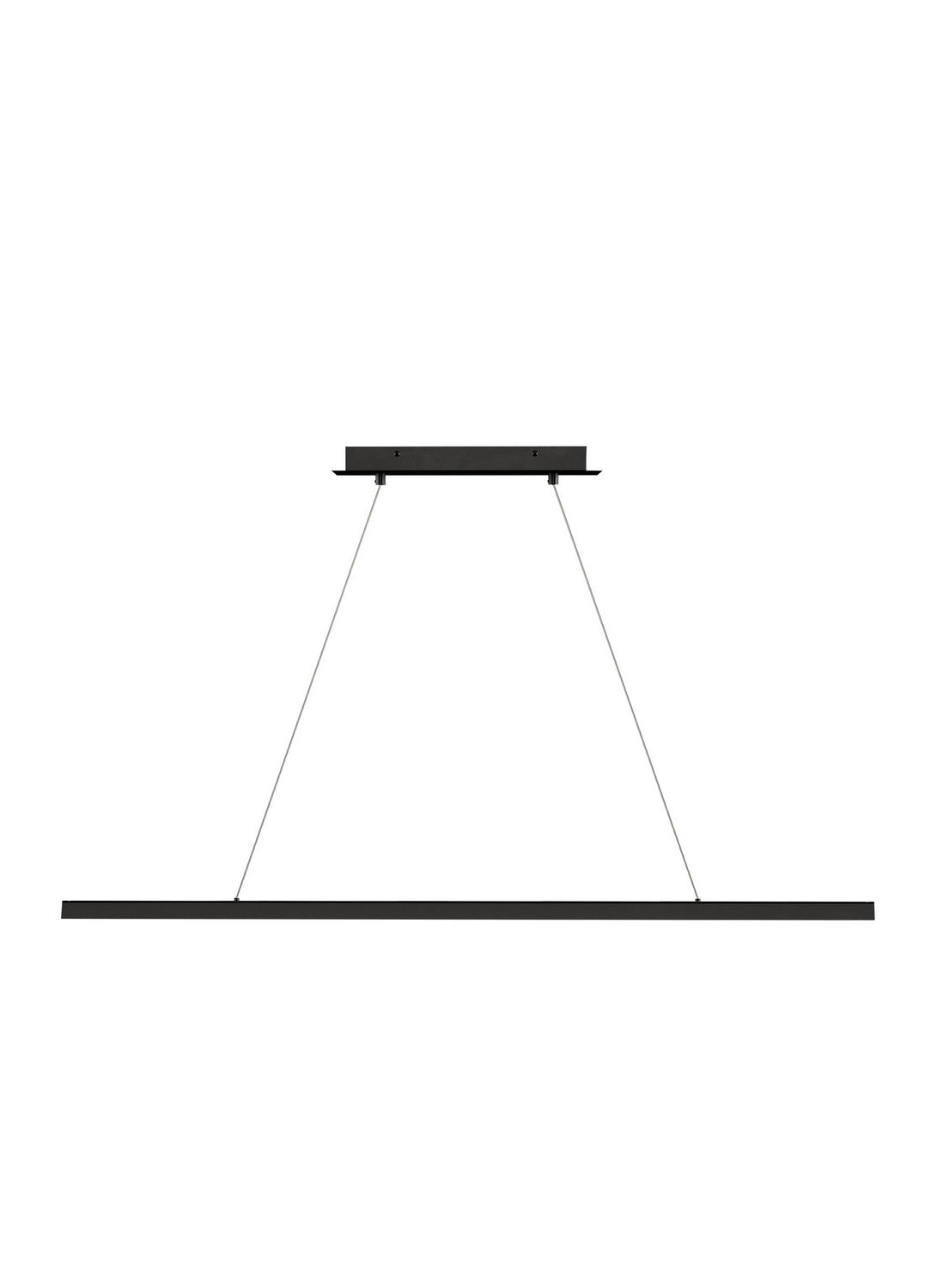 Visual Comfort Modern - 700LSDES48B-LED92730 - LED Suspension - Dessau - Nightshade Black