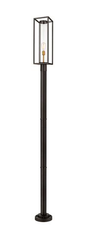 Z-Lite - 584PHBR-567P-DBZ - One Light Outdoor Post Mount - Dunbroch - Deep Bronze / Outdoor Brass