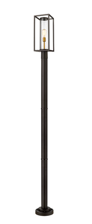 Z-Lite - 584PHMR-567P-DBZ - One Light Outdoor Post Mount - Dunbroch - Deep Bronze / Outdoor Brass