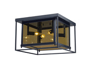 Z-Lite - 802F16-MC - Four Light Flush Mount - Infinity - Misty Charcoal