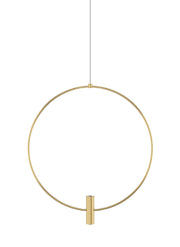 Visual Comfort Modern - 700MOLAY18NB-LED930 - LED Pendant - Layla - Natural Brass
