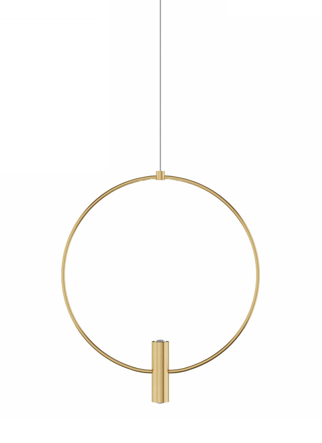 Visual Comfort Modern - 700MPLAY13NB-LED930 - LED Pendant - Layla - Natural Brass