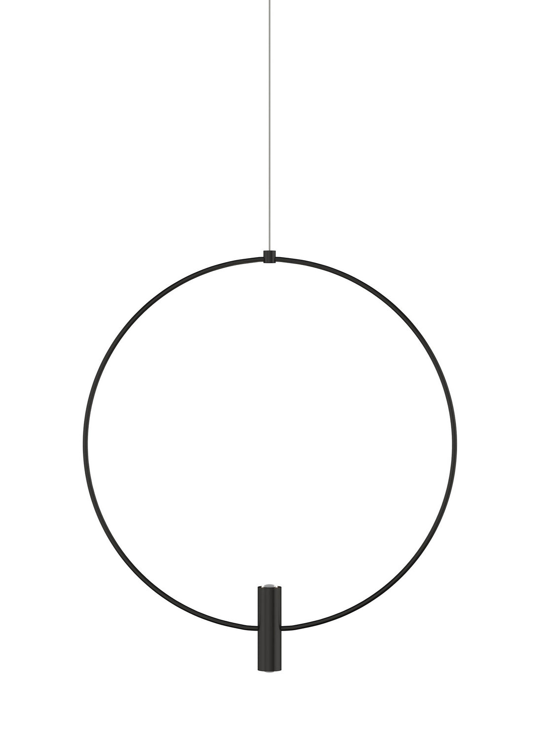 Visual Comfort Modern - 700MPLAY18B-LED930 - LED Pendant - Layla - Nightshade Black