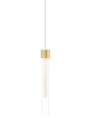 Visual Comfort Modern - 700MPLNGFNB-LED930 - LED Pendant - Linger - Natural Brass