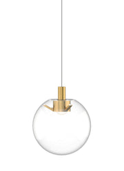 Visual Comfort Modern - 700MPPLNCNB-LED930 - LED Pendant - Palona - Natural Brass