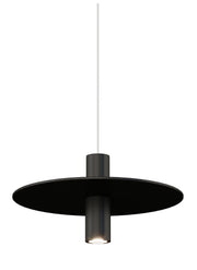 Visual Comfort Modern - 700MPPNTB-LED930 - LED Pendant - Ponte - Nightshade Black