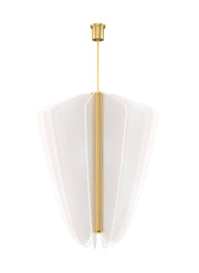 Visual Comfort Modern - 700NYR42BR-LED930 - LED Chandelier - Nyra - Plated Brass