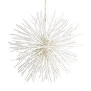 Arteriors - 89564 - Eight Light Chandelier - Finch - White Wash
