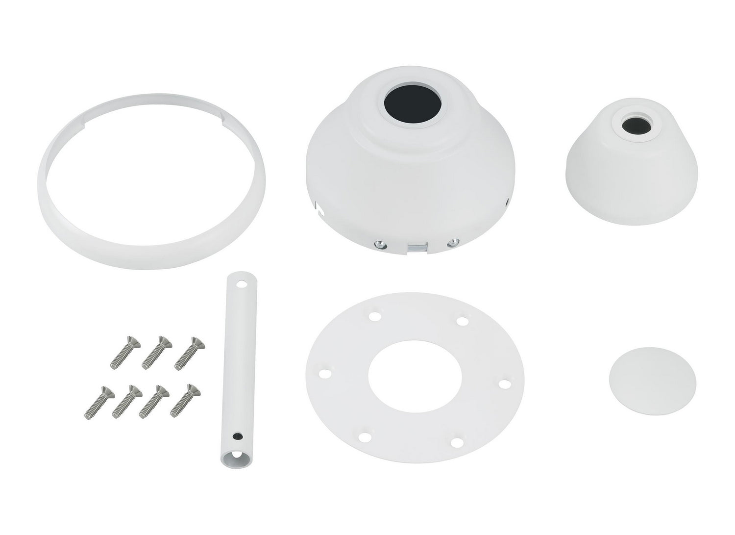 Visual Comfort Fan - 88MCFK-RZW - Custom Finish Kit - Maverick - Matte White