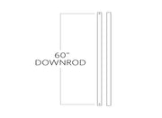 Visual Comfort Fan - DR60BZ - Downrod - Universal - Bronze