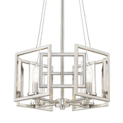 Golden - 6068-4P PW - Four Light Pendant - Marco - Pewter