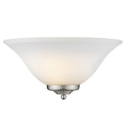 Golden - 8355 PW - One Light Wall Sconce - Bella - Pewter