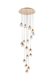 Elegant Lighting - 3505D20G - LED Pendant - Eren - Gold