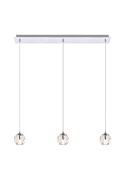 Elegant Lighting - 3505D28C - LED Pendant - Eren - Chrome
