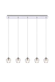 Elegant Lighting - 3505D32C - LED Pendant - Eren - Chrome
