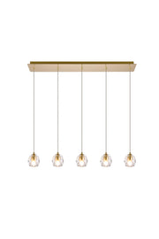 Elegant Lighting - 3505D32G - LED Pendant - Eren - Gold