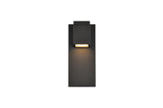 Elegant Lighting - LDOD4007BK - LED Outdoor Wall Lamp - Raine - black