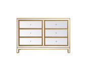 Elegant Lighting - MF72017G - Dresser - REFLEXION - Antique gold