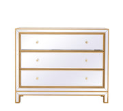 Elegant Lighting - MF72019G - Chest - REFLEXION - Antique gold